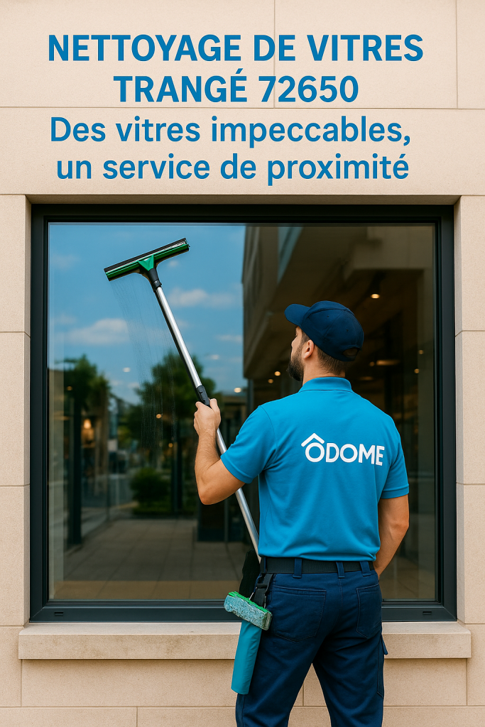 Nettoyage de vitres Trangé 72650.